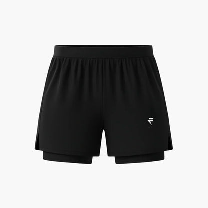 Short 2 en 1 avec compression intégrée